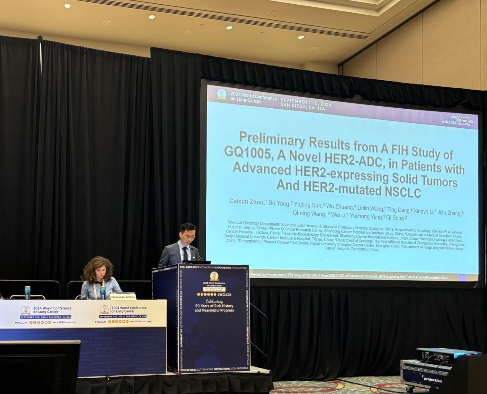 WCLC 2024: The latest research results of the new generation HER2 ADC GQ1005 are unveiled(图1)